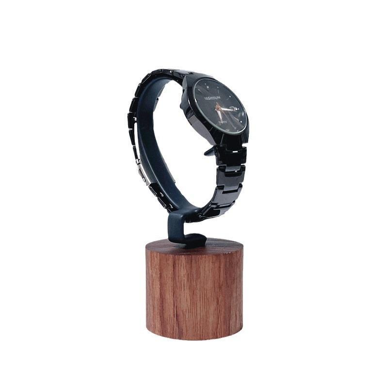 New Wooden C Shaped Watch Disp - Jewelry And Watches Inc recension och pris