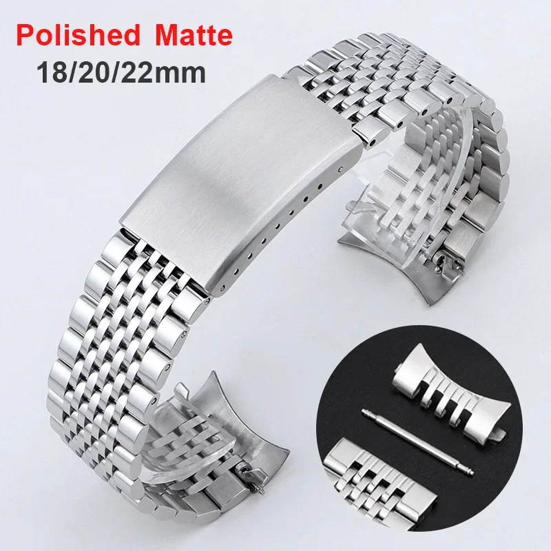 18mm 20mm 22mm Curved Flat End - Seiko Watch Prospex recension och pris