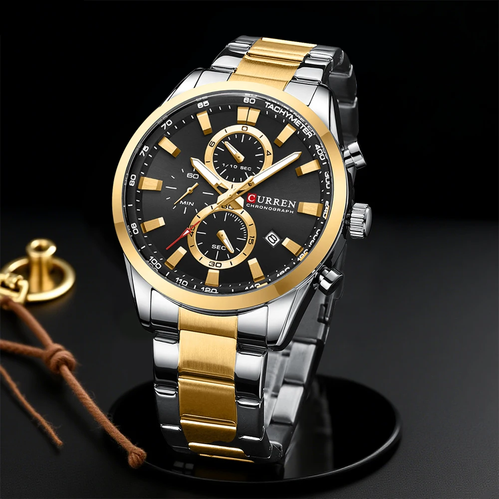 CURREN Casual Quartz Chrono Sp - Jewelry For Watches recension och pris