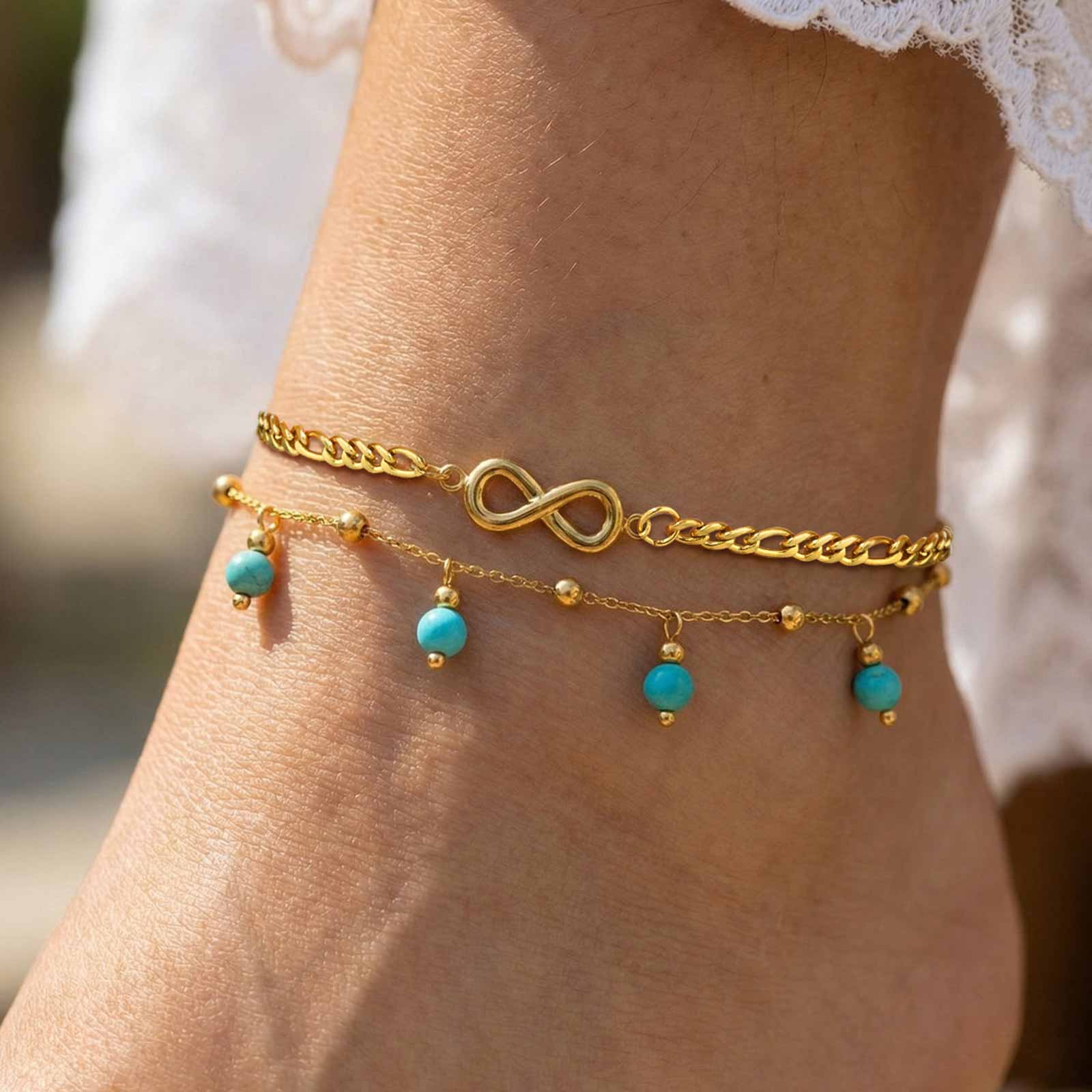 Vnox New Boho Double Layered I - Jc Jewelry & Watches Photos recension och pris