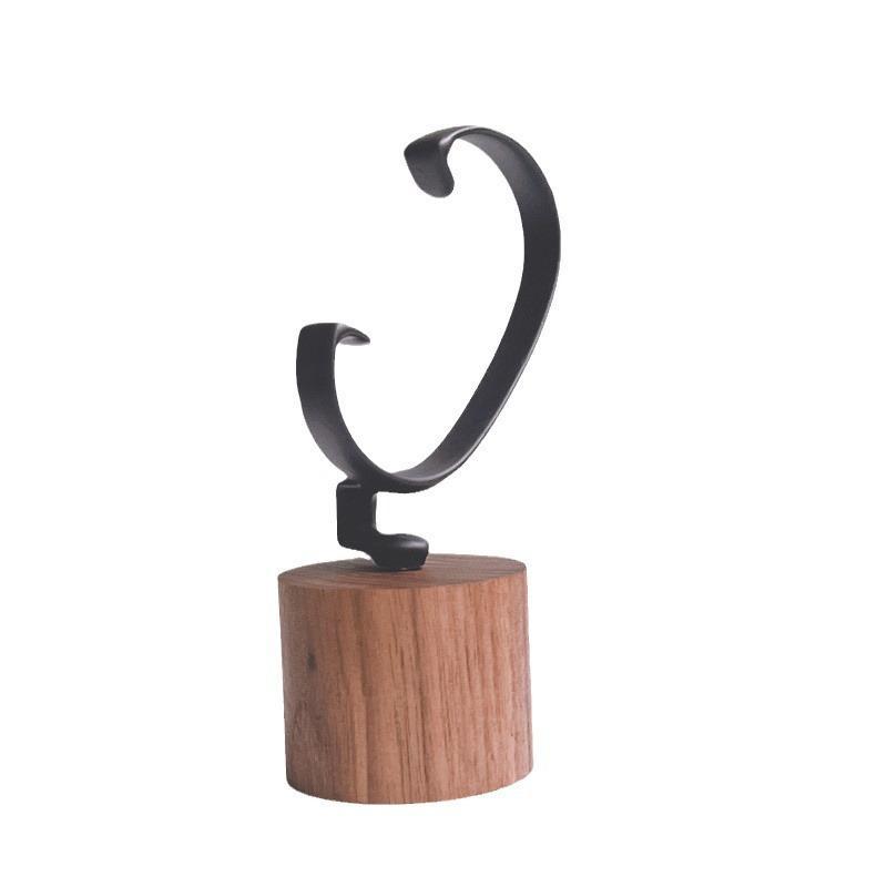 1PCS Solid Wood C‑Shaped Watch - Jewelry And Watches Inc recension och pris